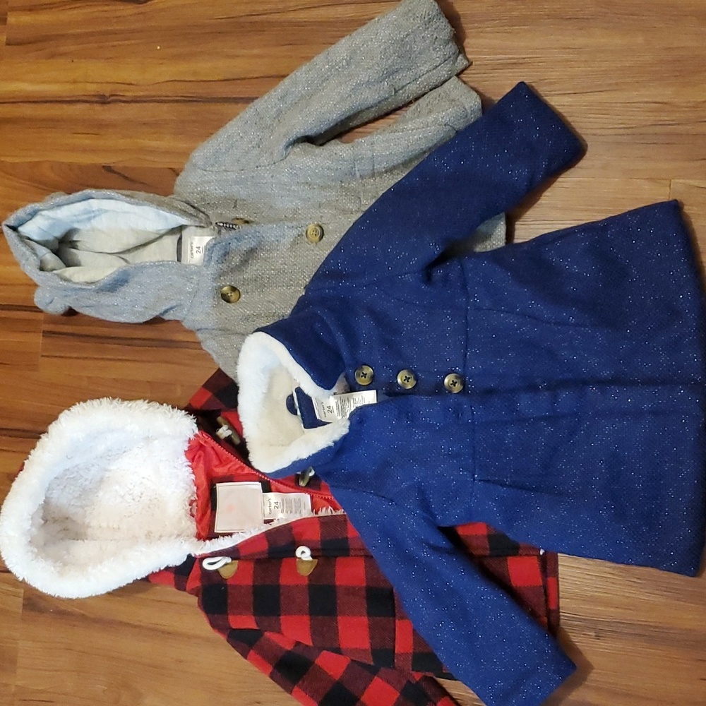Carter's toddler coat bundle 24mos